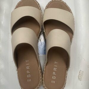 Esprit Katalina wedge sandals size 7.5